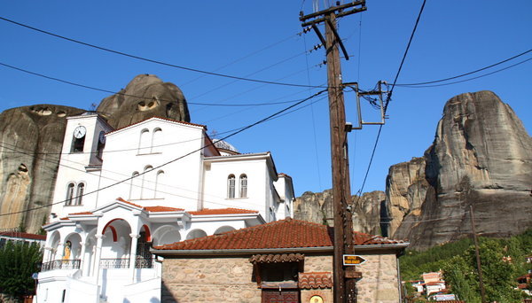 Kastraki traditional village, Meteora, Central Greece