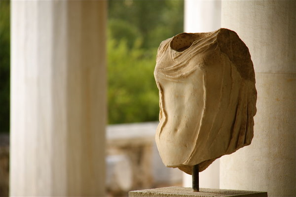 Bust, Stoa of Attalos, Ancient Agora, Athens