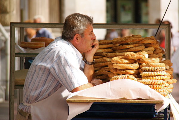 Bread Vendor, Athens