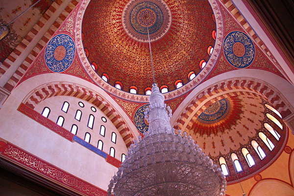 Inside of Mohammed al-Amin Mosque Dome