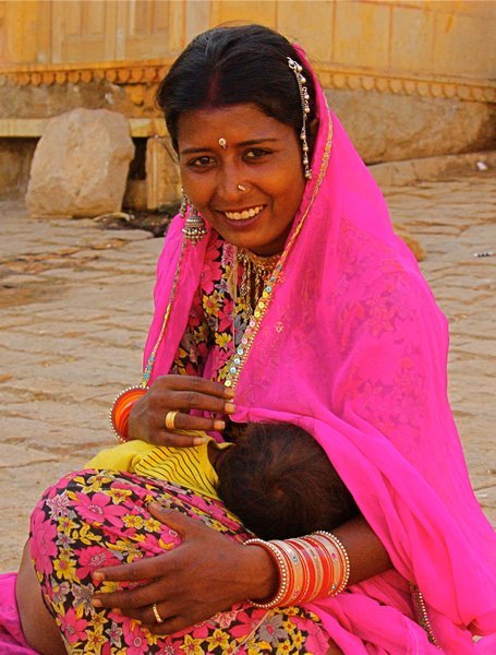 Beggar Mother, Jaisalmer