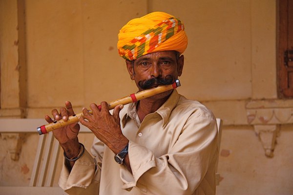 Rajasthani Musician, Jodhpur Fort