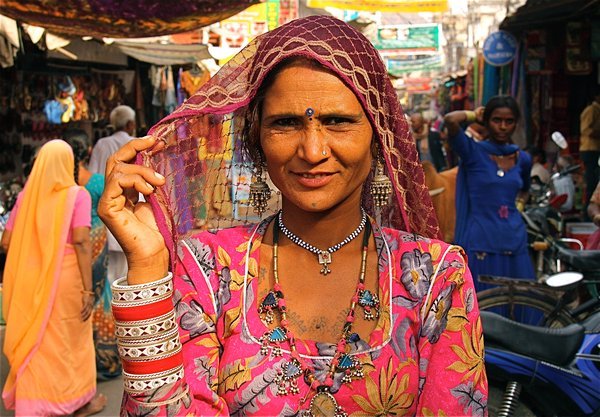 Rajasthani Woman, Pushkar