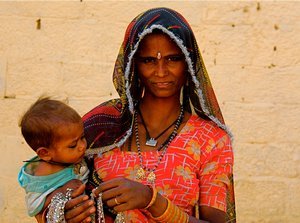 Beggar Mother, Jaisalmer