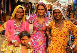Rajasthani women, Pushkar