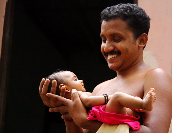 Keralan Father and Child