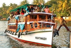 Local Ferry, Kerala Backwaters