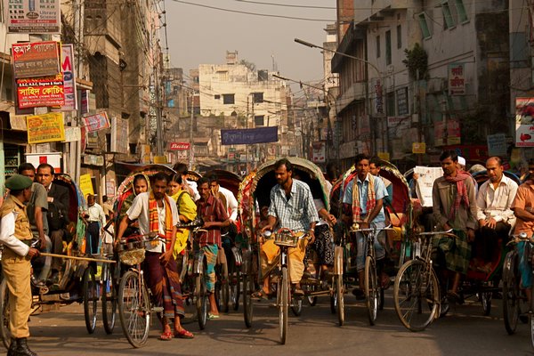 Army of Rickshaws, Dhaka