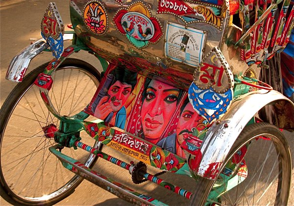 Rickshaw Art, Dhaka