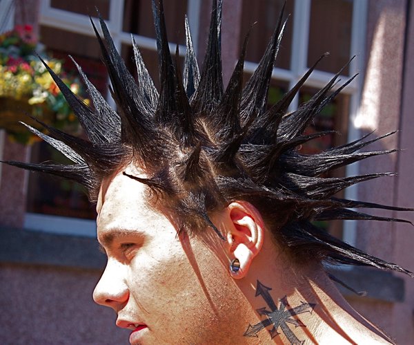 Liberty spikes hair - wide 8