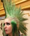 Pretty green hawk girl from Scotland
