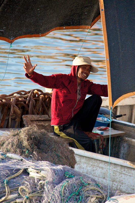Fisherman, Magong Harbour