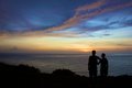 Leanne and Nick, Sunset from Yuwongdao Lighthouse, Hsiyu Island