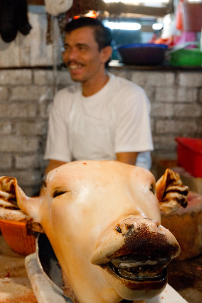 Cow's Head, Chow Kit Market