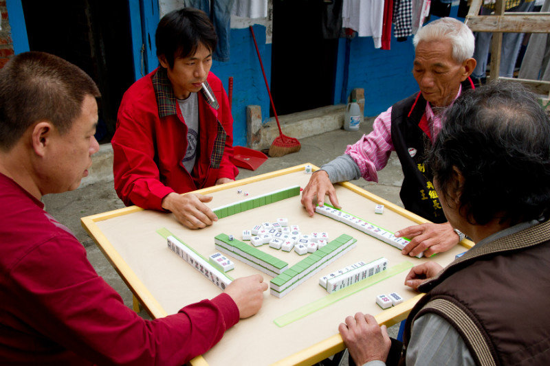 Leave the Mahjong to the pros...