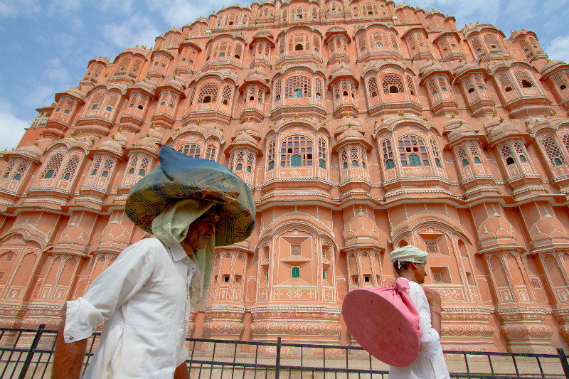 My contest winning photo of the Hawa Mahal, Jaipur, Rajasthan