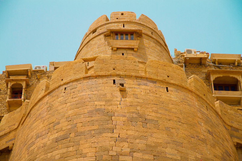 One of Jaisalmer Fort's 99 bastions
