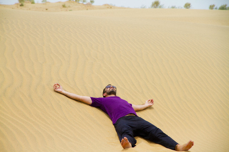 Me in the Thar Desert