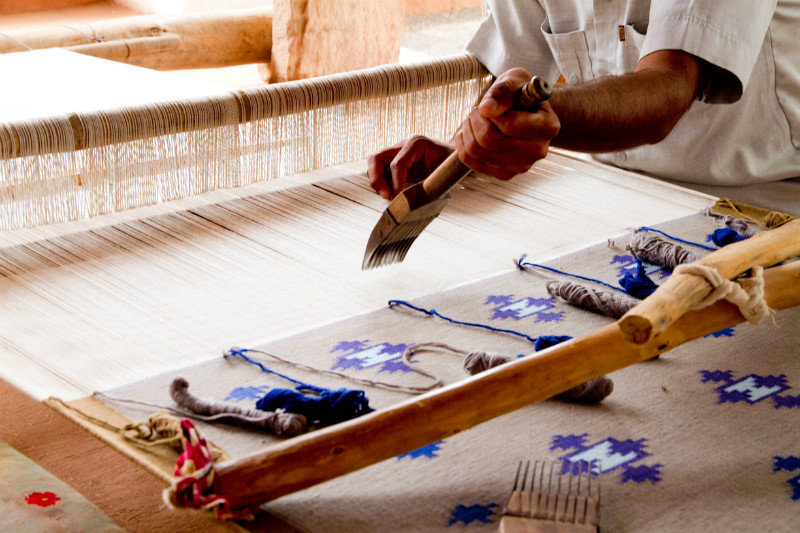 Traditional Rajasthani Loom