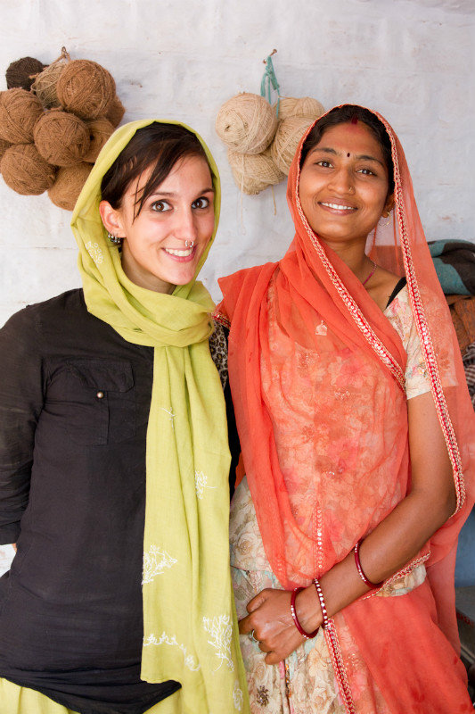 My Sister with a Bishnoi Woman