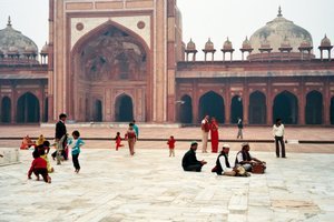 The mosque at Fatehpur Sikri 
