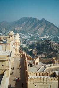 View from Amber Fort 