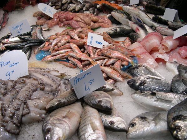 Boqueria Fish Stall