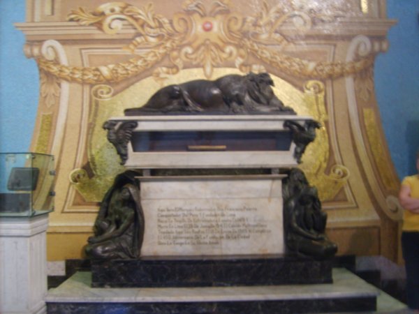 The Coffin of Pizarro