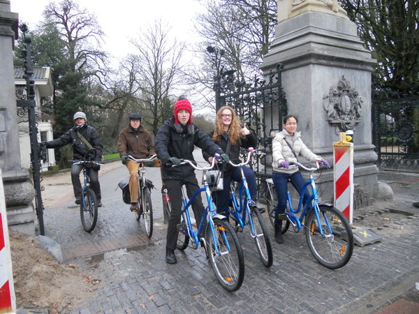 Bike ride of Amsterdam