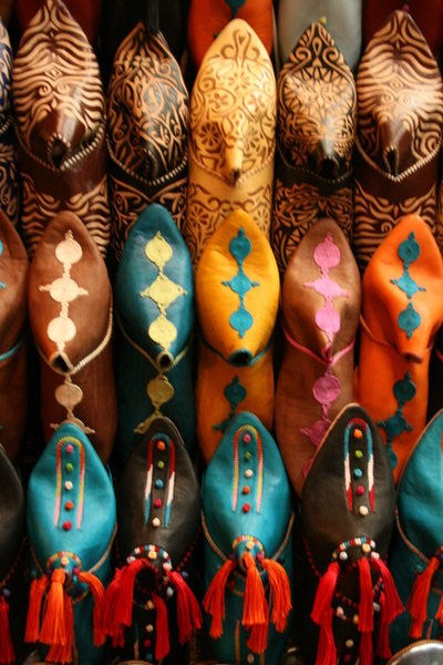 Shoes for sale in Fez