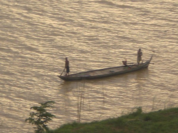 Boat spotted from the lighthouse