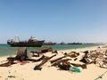 Ship graveyard, Nouadhibou 