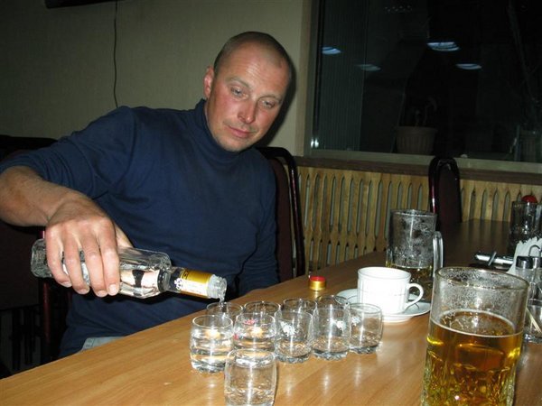 Vodka Shot Time, Kyrgyzstan