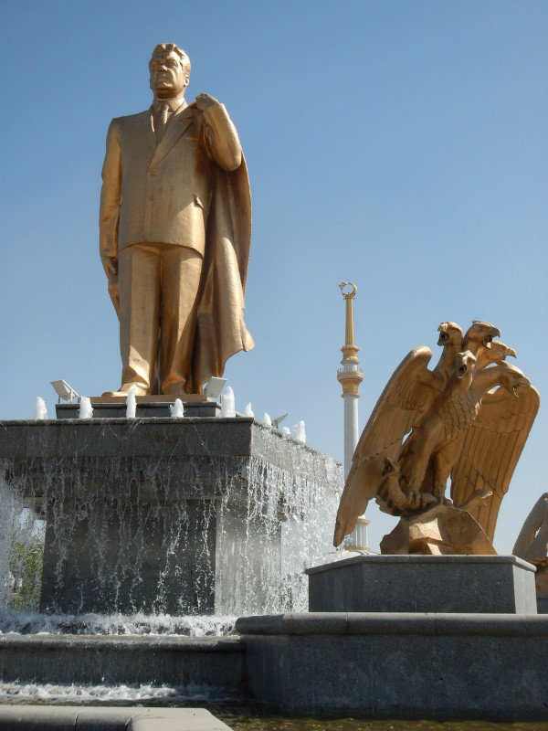 Turkmenbashi Statue, Ashgabat