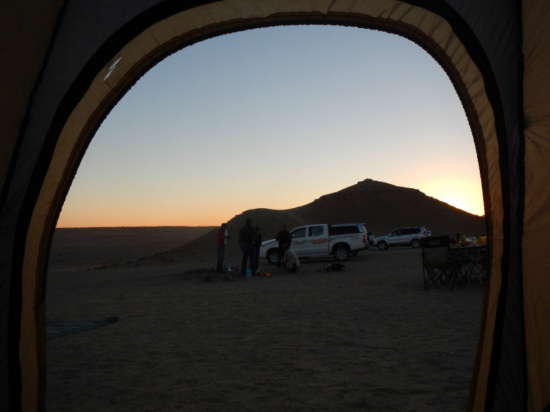 Camping, Karakum Desert