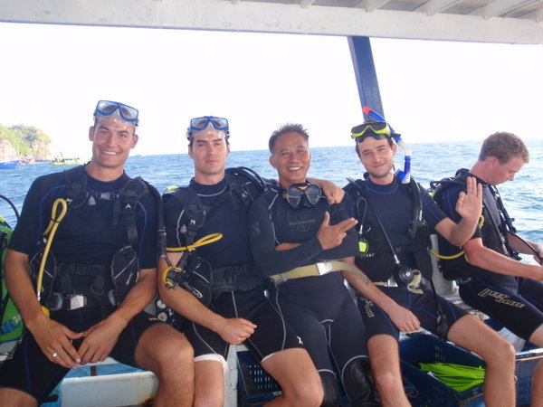 Scuba Diving at Phi Phi Lay