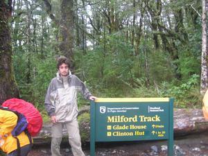 The start of the milford track
