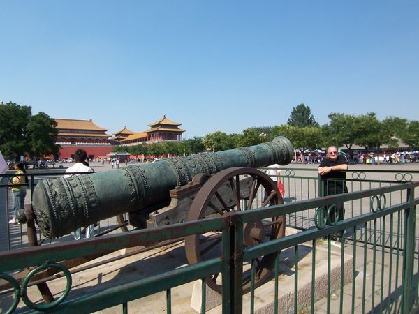 Old Chinese cannons were no match against the fire-power of France and England.