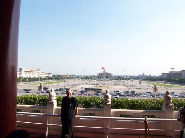 Tian'anmen Square, seen as Chairman Mao saw it.