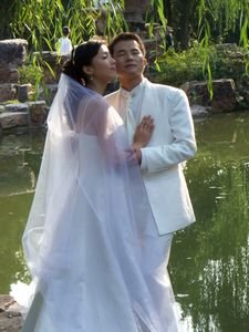 Weddings in China are taking on a romantic Western look, though the challenges of a bride and groom in China remain formidable.