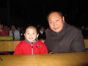 Both, young and old enjoyed the performances of the evening spectacular.