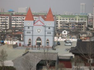 The size of the church points to its importance in Taizhou