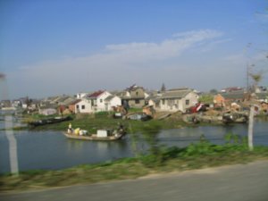 Village and country side outside of Taizhou
