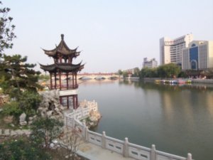 In Taizhou, the old complements the mondern.