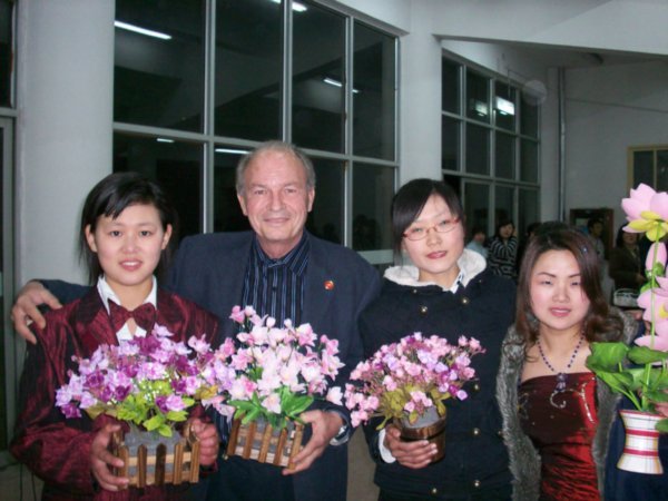 Participants of the Spring 2008 Foreign Language Competition at Taizhou Teachers College.