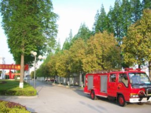 The newest fire engine of the Taizhou