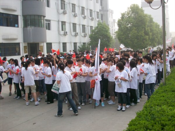 My college prepares for the Torch-Relay, Photo #3