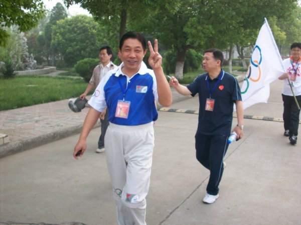 My college prepares for the Torch-Relay, Photo #6