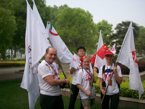 My college prepares for the Torch-Relay, Photo #49