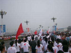 My college prepares for the Torch-Relay, Photo #15